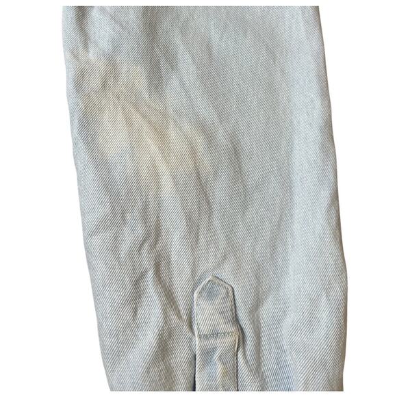 Urban Outfitters BDG Denim Jean Jacket Shacket Light Wash Lined Corduroy Collar - Picture 5 of 15